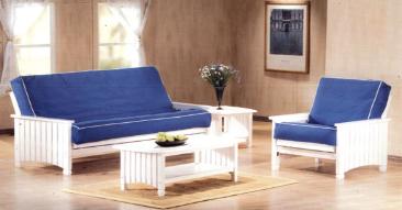 Wouldn't this look great in a sunroom or enclosed patio? we even have custom water resistant fabrics for the upholstry cover!