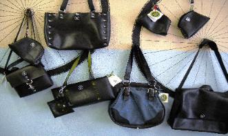 English Retreads accessories are made with recycled and PET products- used by many celebrities!