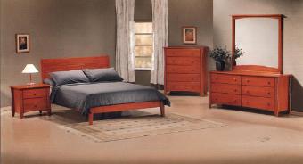 Platform beds provid a firmer sleep surface, great for firm mattress lovers that don't like Box springs!