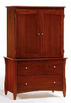 Armoire TV stand closed