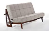 The tango is an affordable wood frame with a storage area behind, also available  in two colors of hard wood.